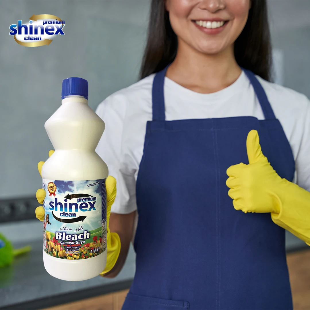 WHolesale chlore Bleach 1L for Household and Laundry Floral Perfume laundry washing and cleaner Bleach OEM ODM PL made in Turkey