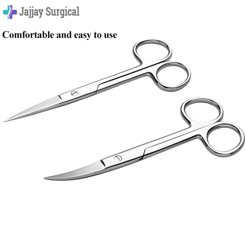 Стоматологические ножницы Iris Изогнутый наконечник хирургическая Стоматологическая хирургия нержавеющая сталь с различным дизайном для стоматологических ножниц