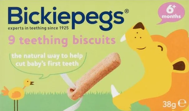  Bickiepegs детское печенье для прорезывания зубов уход за