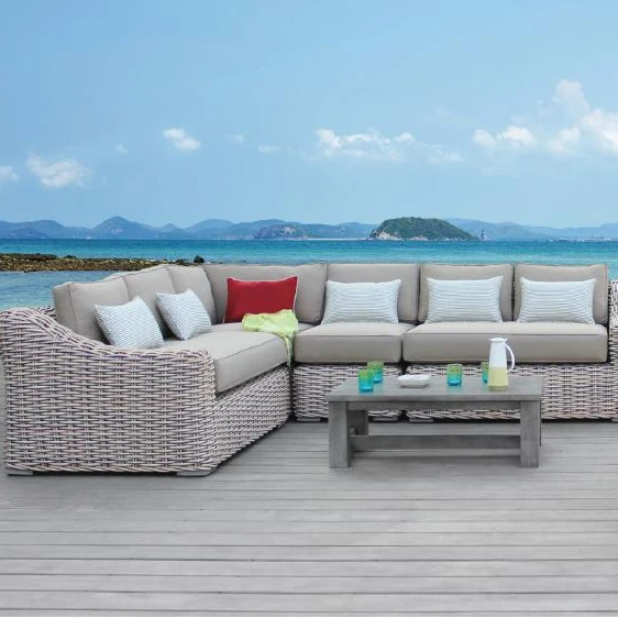 WHOLESALE PRICE BEACH FURNITURE RATTAN WICKER FROM VIETNAM