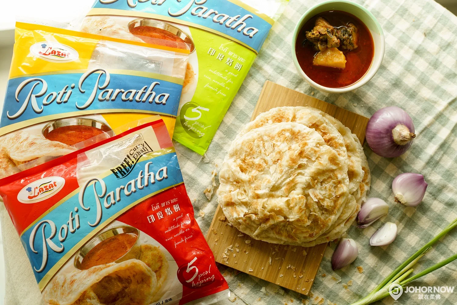 Замороженный жаровня лазат в Халяль-сыре Paratha 5 дюймов (400 г X 30