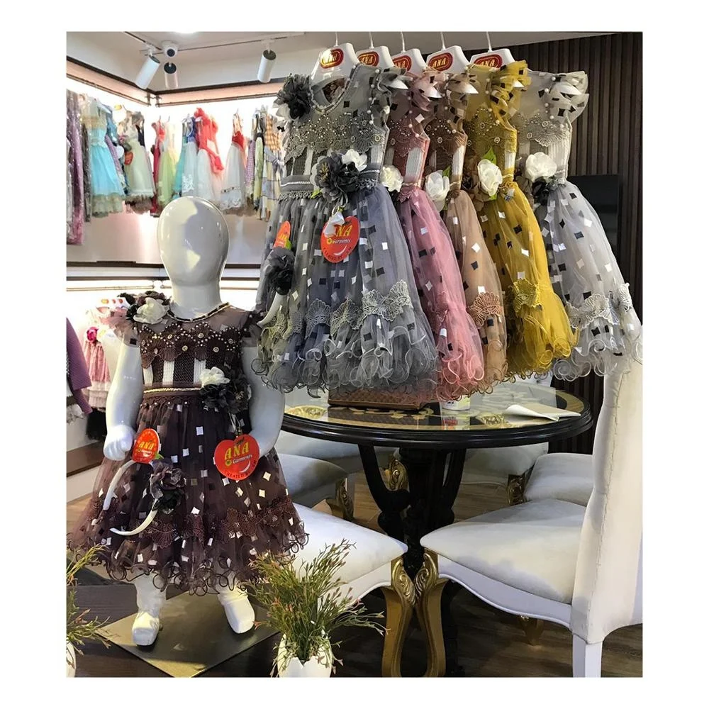 best quality fancy kids party wear girls frock