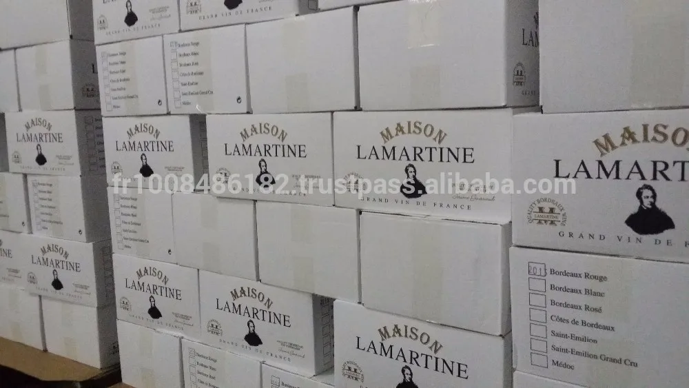 
Red French WIne Bordeaux AOC Maison Lamartine 