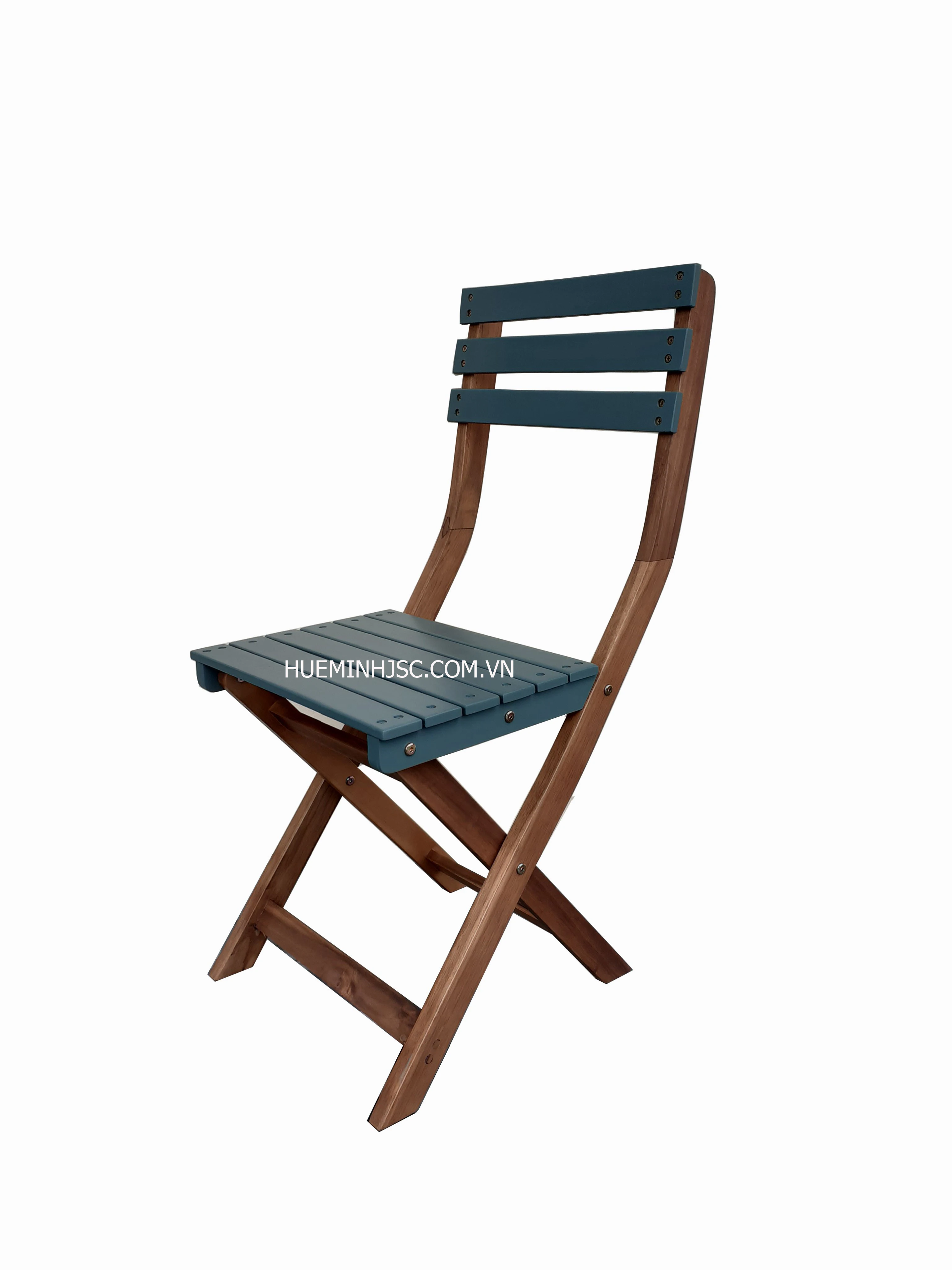 Outdoor Furniture Bistro table sets High quality Vietnamese acacia wood folding table and chair set