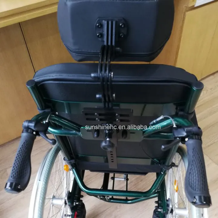 WH929S High End Wheelchair Hydraulically Adjustable Backrest Adult Tilt In Space Aluminum Wheelchair For Disabled