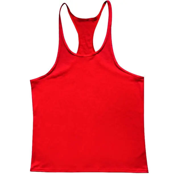 Casual Workout Athletic Muscle Tank for Men Lightweight Bodybuilding Gym Fitness Tank Tops Solid Y Back Training Men Gym Singlet