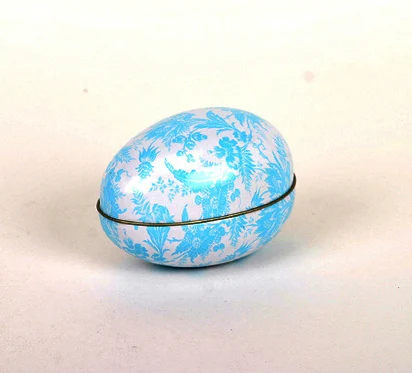 custom design OEM egg metal tin printing,souvenir egg metal tin,  food grade