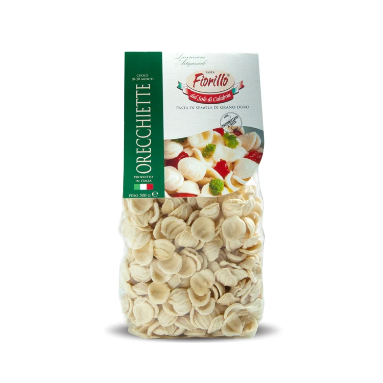 Высококачественная Ремесленная паста ручной работы Orecchiette, Лига Salento Premium Pastificio Fiorillo 500gr