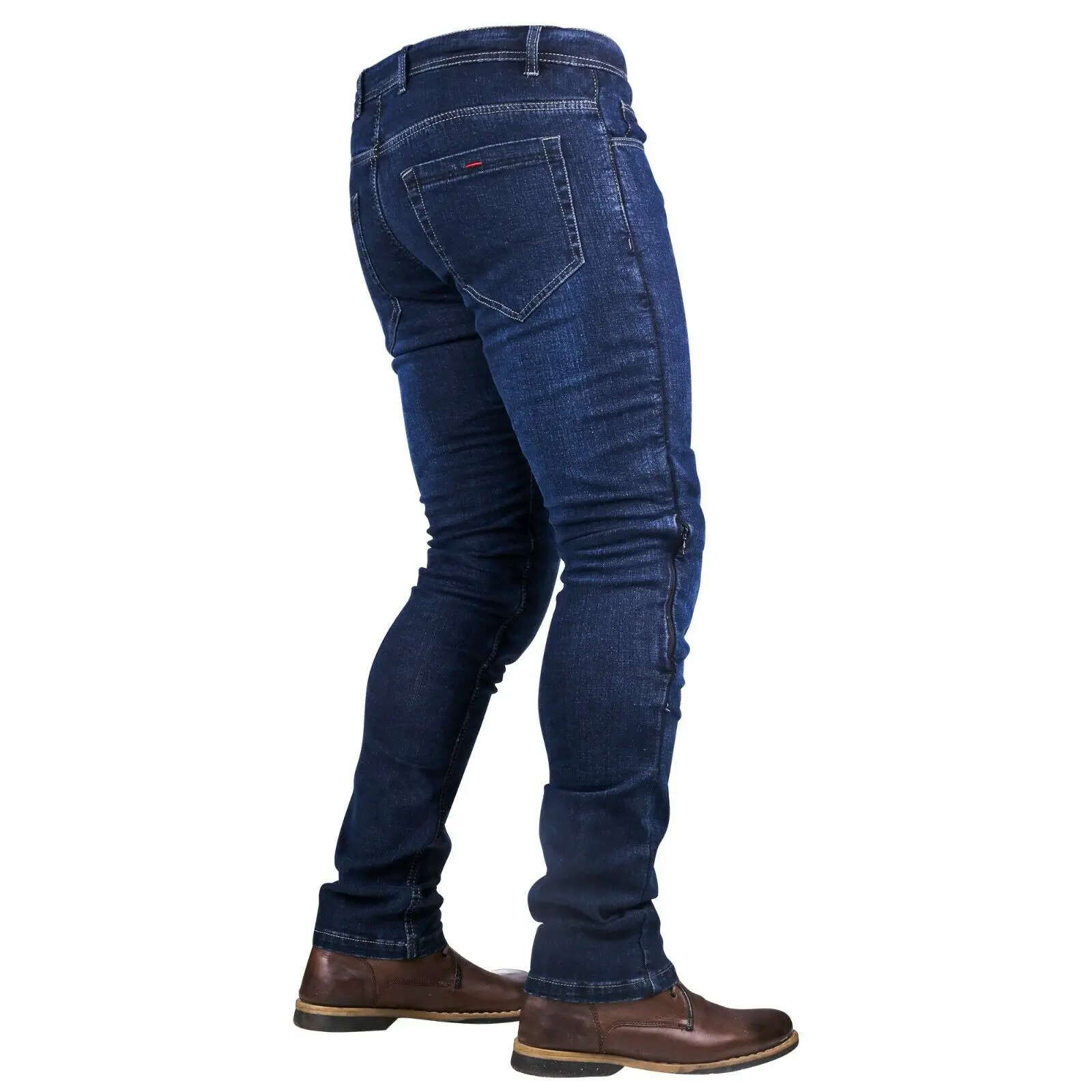 Новейшие стильные мотоциклетные Арамидные джинсы с эффектом потертости под камень номинальные мужские из кевлара первоклассная защита