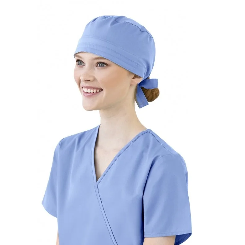 
Best Hospital Scrub Nurse Hat With Cotton Twill Fabric Type For Unisex From Vietnam 