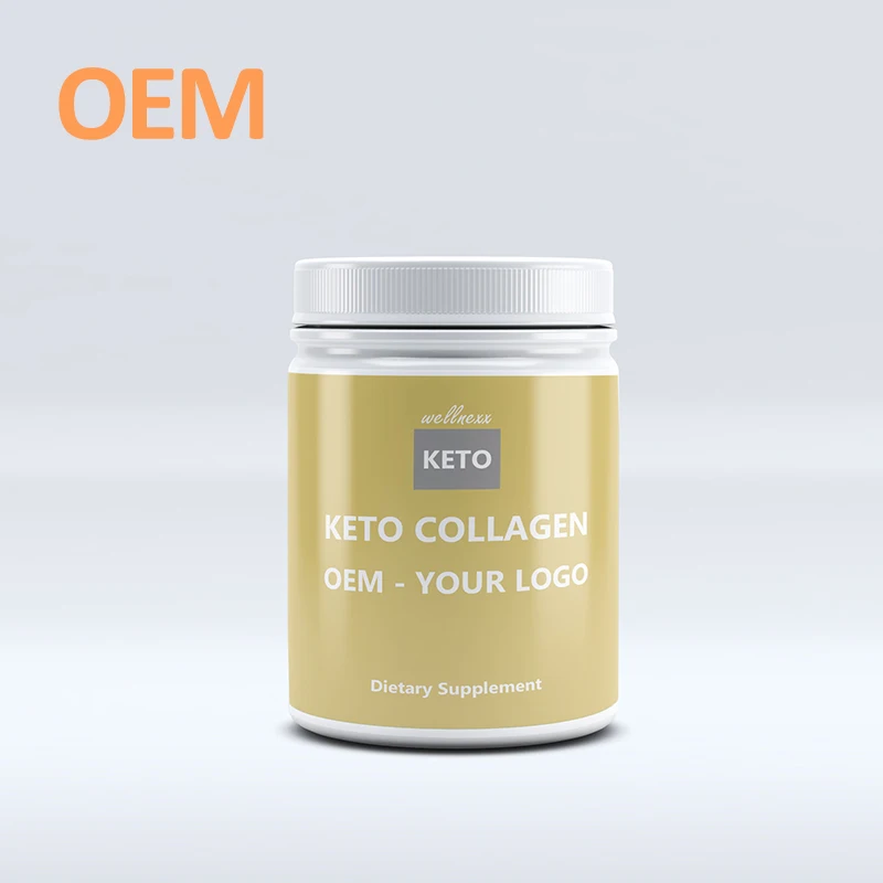OEM keto hydrolyzed collagen for quick breakfast or snack drink