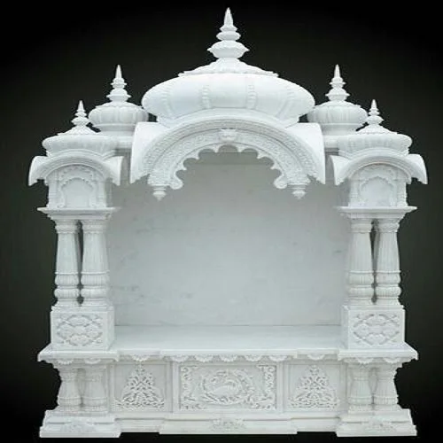 Temples for Home Decor Stone Simple Marble New Natural Religious 1.0 Feet 2.0 Feet 3.0 Feet IN;27243 Dealfry Carved TEM008 30 Kg