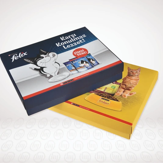 Картонная коробка: Оптовая продажа картонной бумаги премиум класса с логотипом кошки