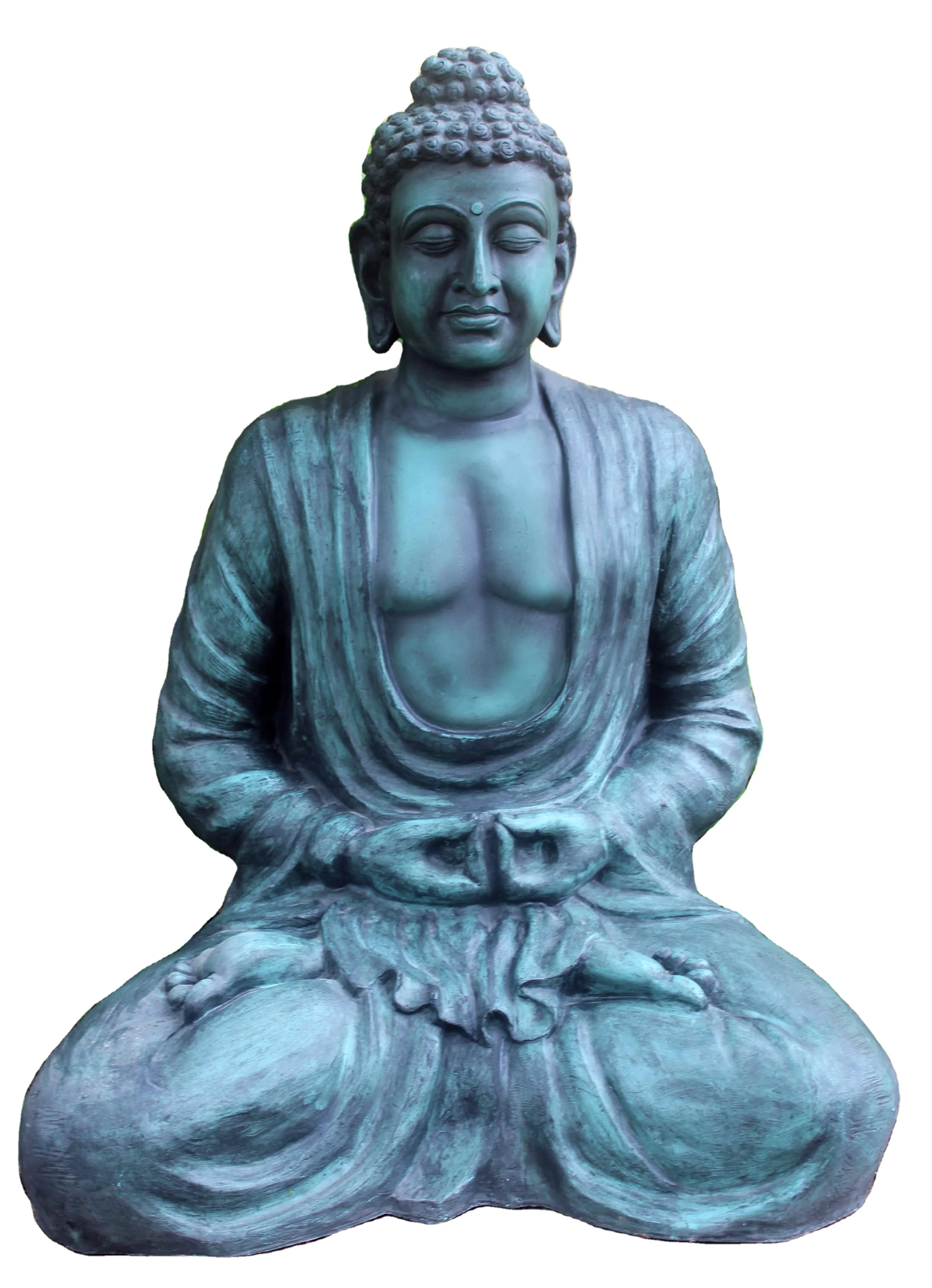 FRP Будда для медитации декоративная Стекловолоконная скульптура сидя мира уличная и внутренняя Большая искусственная статуя продажи.