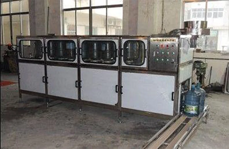 
Cheap 5 gallon small bottled water filling line is used in water station, water sales business 