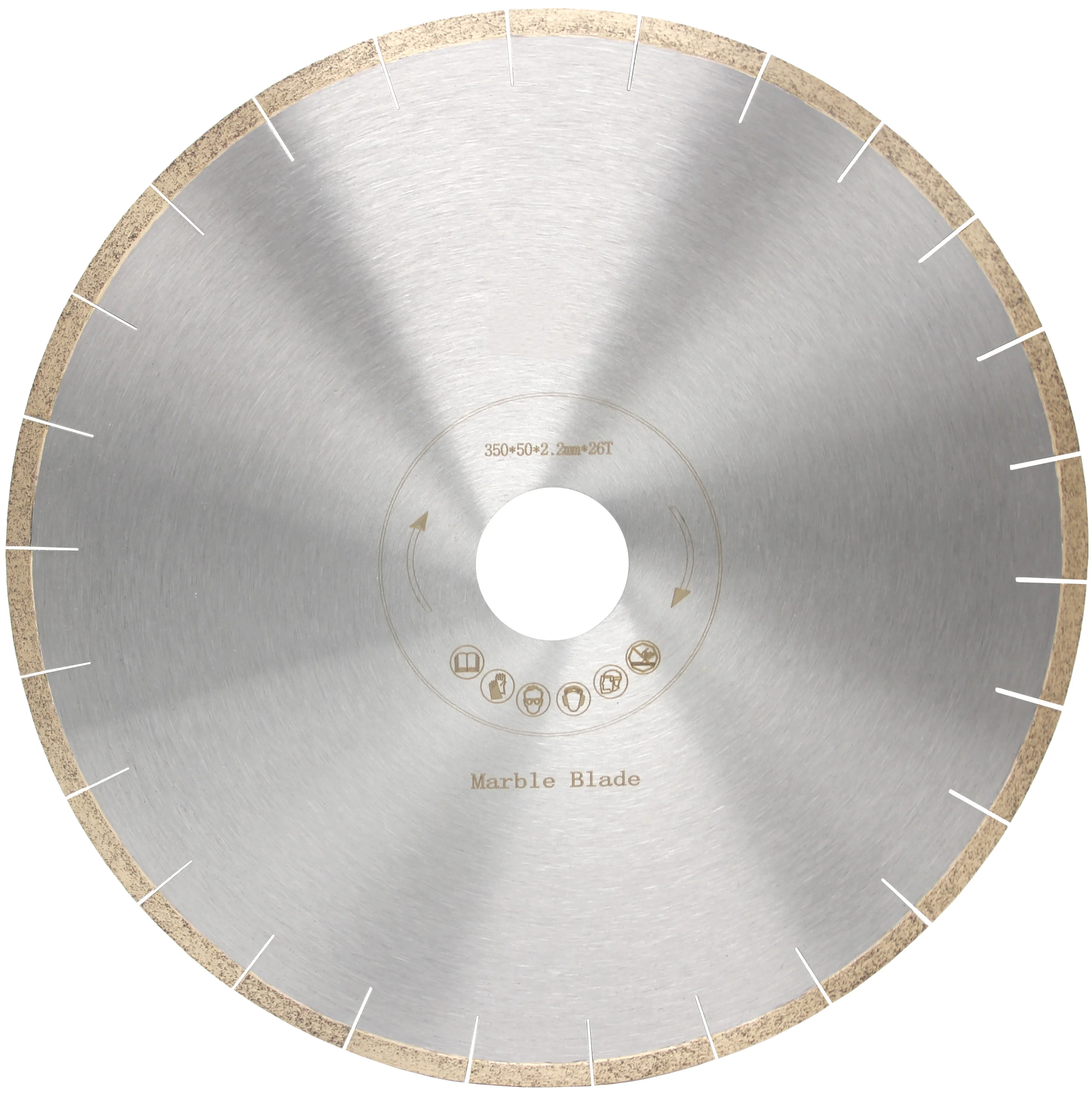China factory good sharpness and good quality  slient tools circular saw blade 14'350mm segment diamond saw blades for marble
