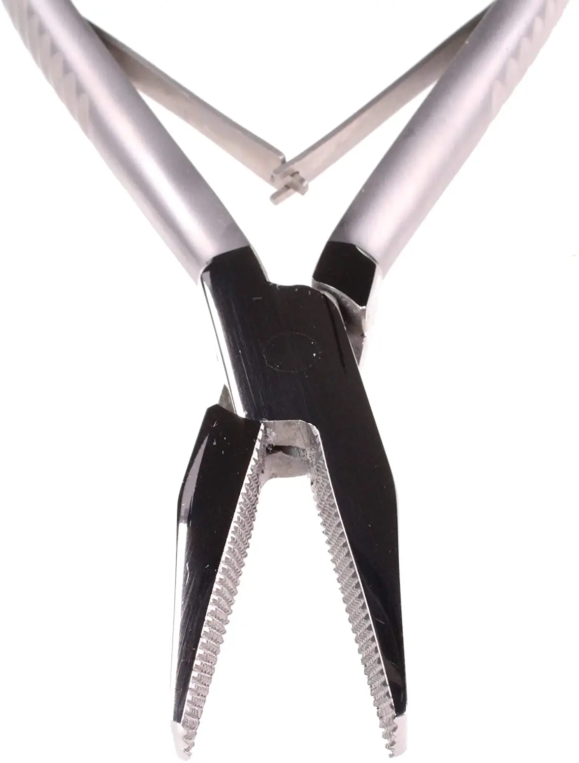 hair extensions tool plier micro ring pliers and micro ring needle in set for attaching and removing real hair extensions