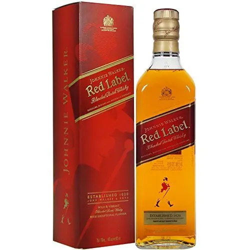 Custom 100% Original whisky drink alcoholic beverages / Red Label, Moet, Black Label