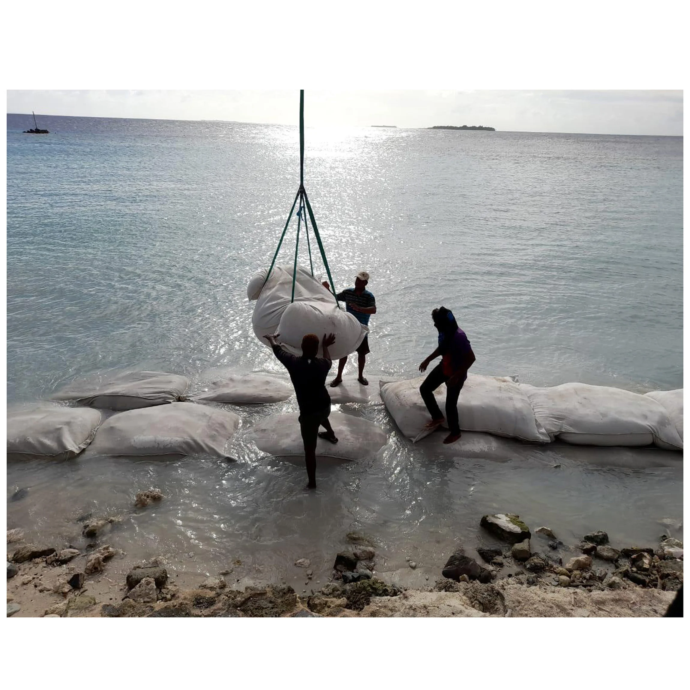 High export quality non woven Geo textile bags polyester Geo  sand bag wholesale quality products