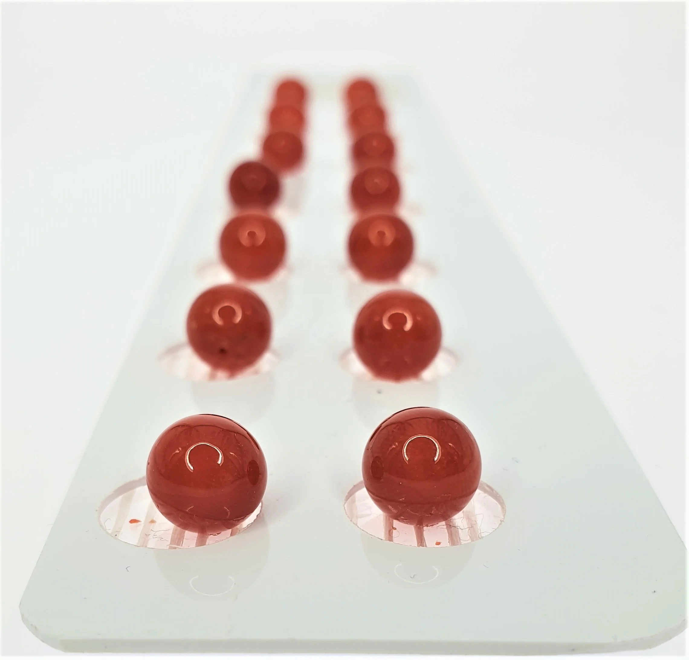 
HD RED CORAL BEADS MM 5.5-6-0 