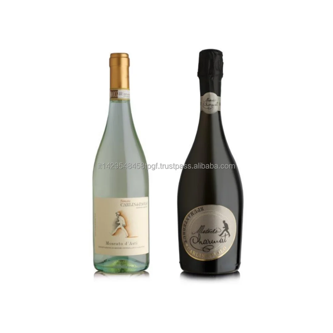 Bets quality Italian Sparkling and sweet wine set - 2 wine bottles 750 ml alcoholic beverage wholesale wine