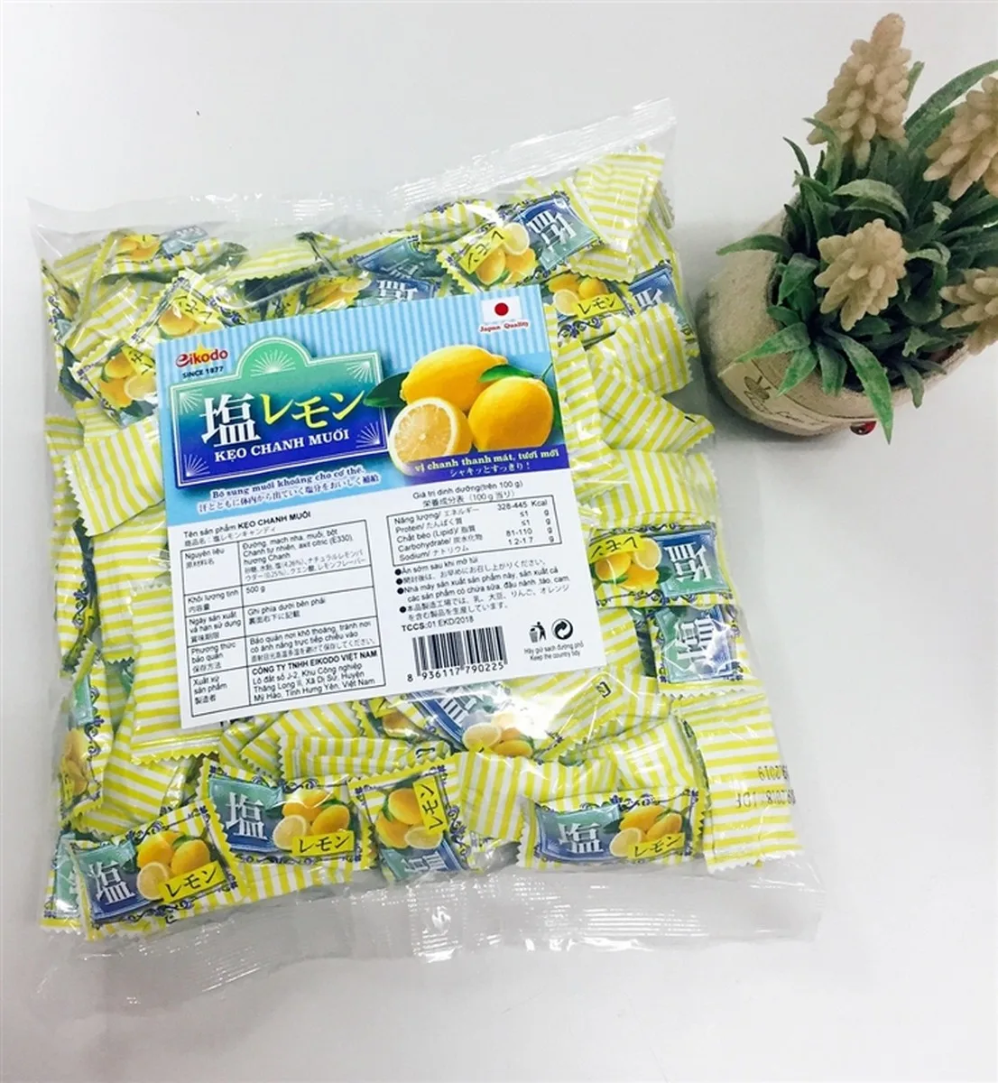 Wholesale Lemon flavour sour candy - Salt Lemon Candy