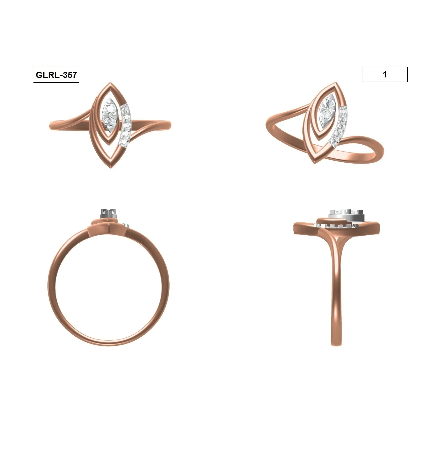 
Forever Love VVS Clarity Diamonds 18K Gold Titanium Ring From Popular Jewelry Wholesale Market(India,Dubai,Usa,Brazil,China) 