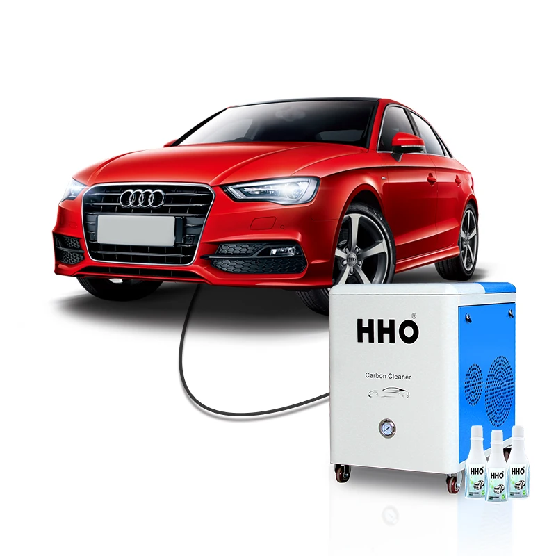 Fully Automatic HHO Generator Hydrogen Carbon Cleaning Machine Car Care Auto Carbon Removal Cleaner Engine  Decarbonization