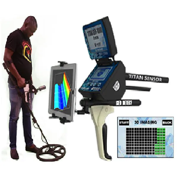 
New GER DETECT TITAN 1000 Metal Detector Long Range Metal Detector 