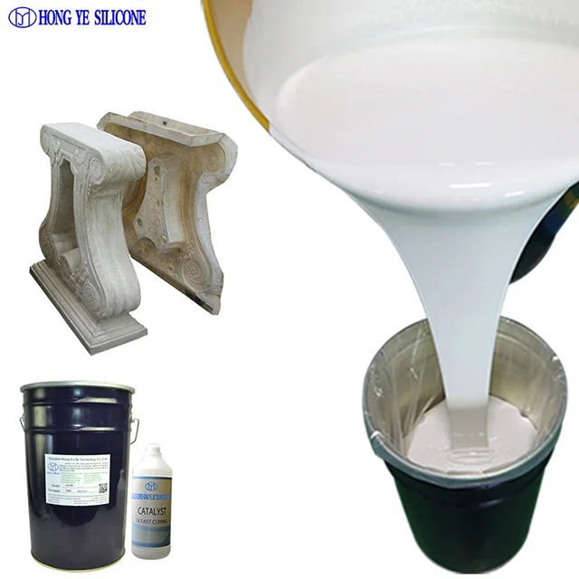 Силиконовая Жидкость RTV2 производитель силиконовой резины для бетона камня и гипса форма скульптуры
