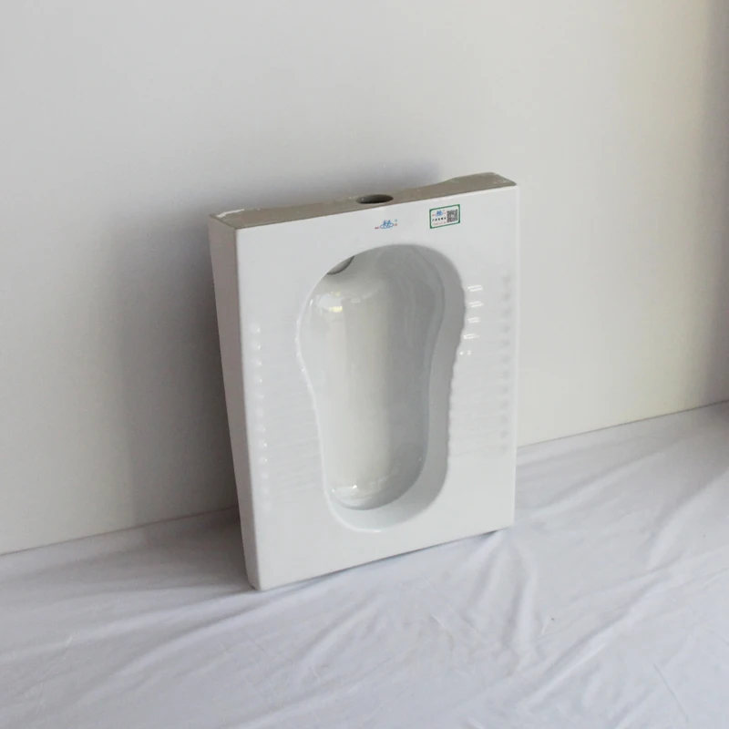 
Hot Sale Ceramic Toilet Pan One Piece Bathroom Squatting Pan for WC 