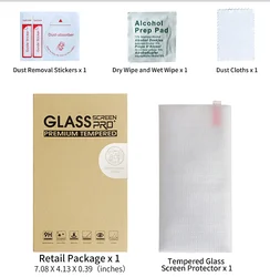 HD прозрачное закаленное стекло для iphone 14 13 12 11 0 33 мм 2.5D полное покрытие 9H Защита