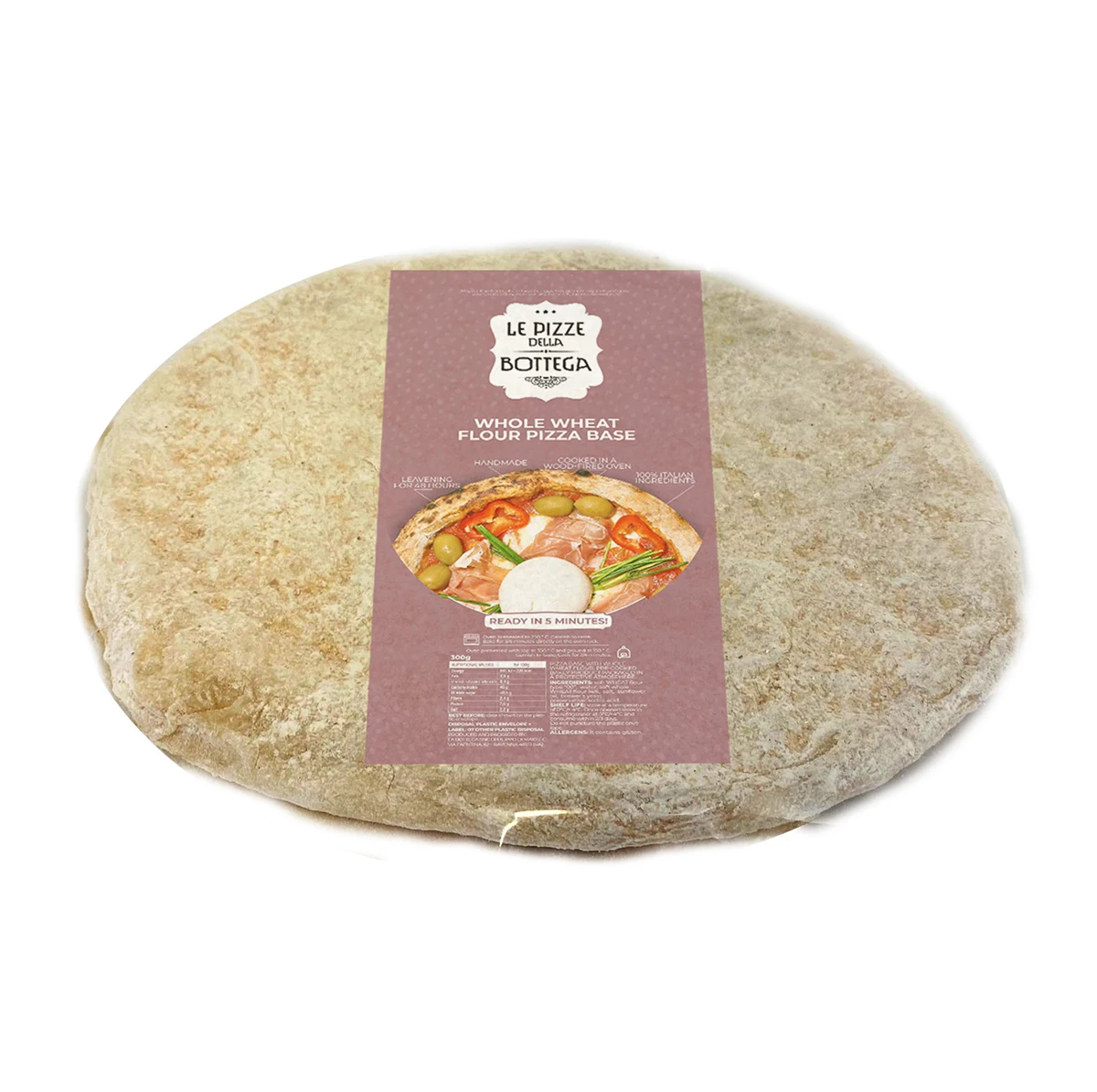 High Quality precooked whole wheat flour pizza base ready to ship