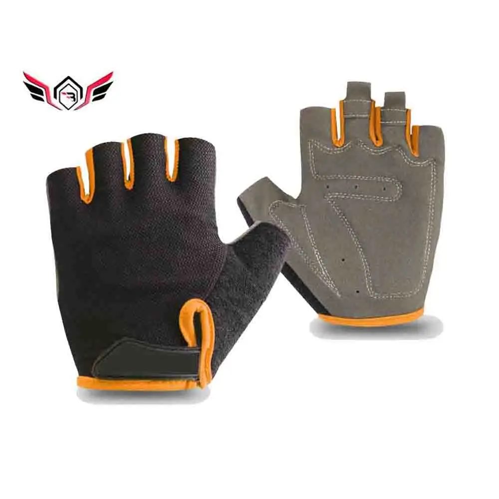 New high quality cotton/polyester Cycling Gloves,Bike Mountain Breathable Half Finger Bicycle Glove