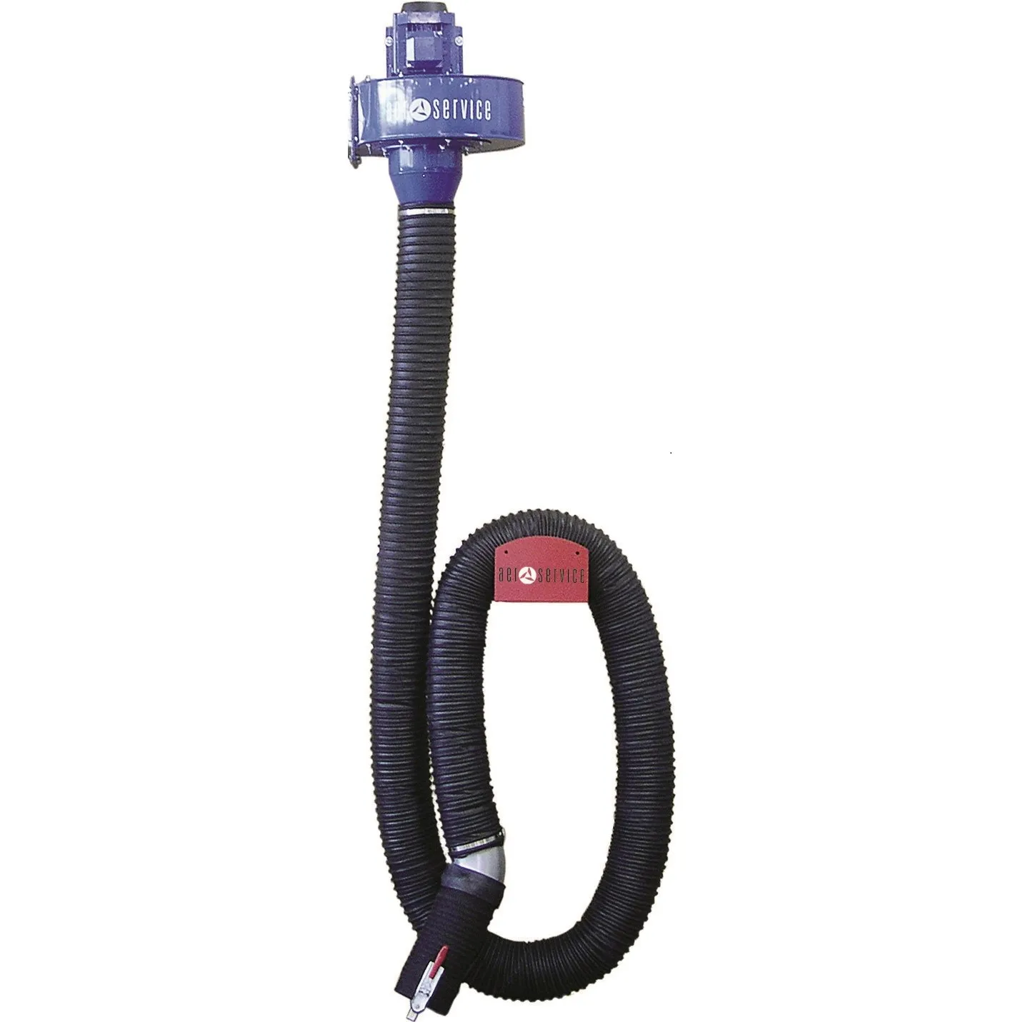 
Wall mounted system for extraction of exhaust gases for special vehicles Made in Italy 