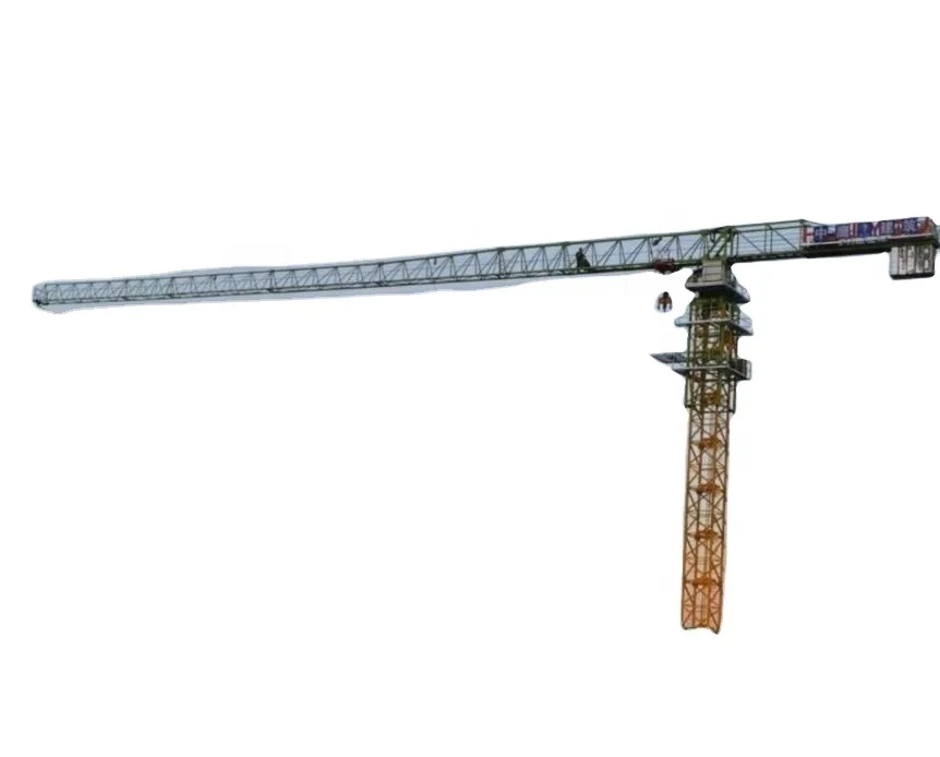 Zoomlion tower crane 60m jib flat-top tower crane