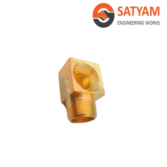 Brass 90 Degree street Elbow pipe fittings on hot sale by ISO standard Indian manufacturer company