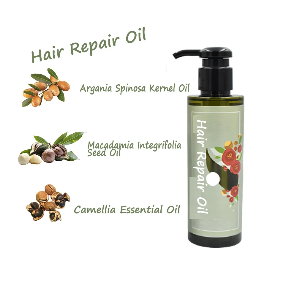 
Hair serum protect treatment for frizzy and damaged hair OEM 