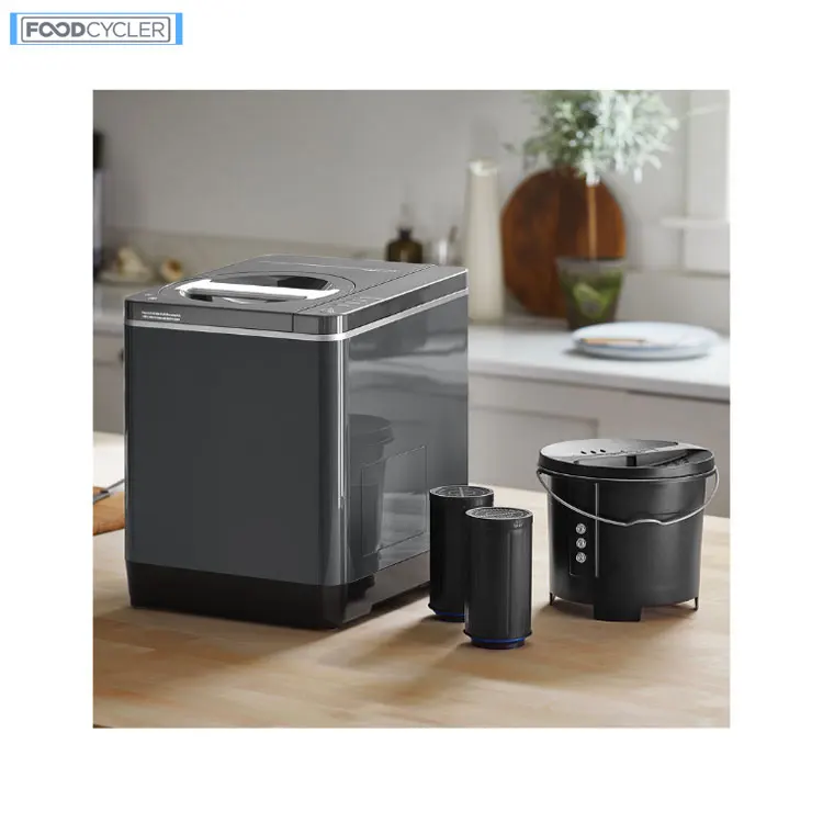 One Touch Operation Easy to Use Odorless Food Waste Compost / Recycle Machine for Global Buyers