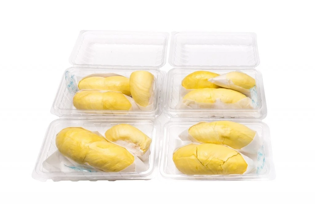 The Best Fresh Durian Monthong Golden Pillow From Thailand Durian Meat Per Pack