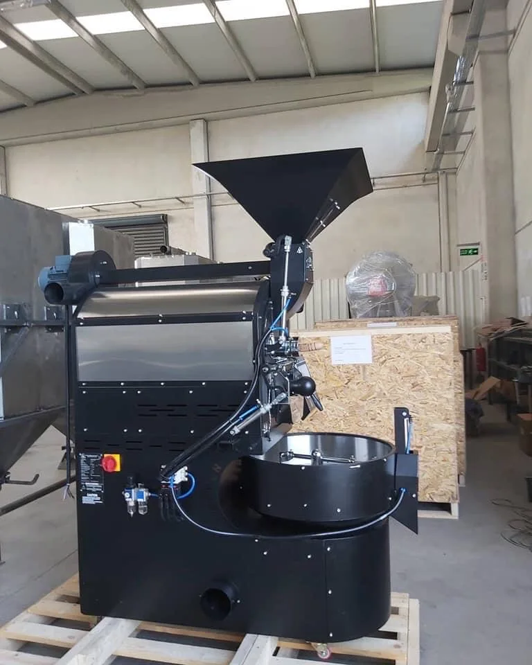 Viet Nam Best Price Coffee Roaster 5kg to 120 Kg hot air Spare Parts Provided Nuts Ordinary Product MD 2.0 X1.0x1.5 (meter)