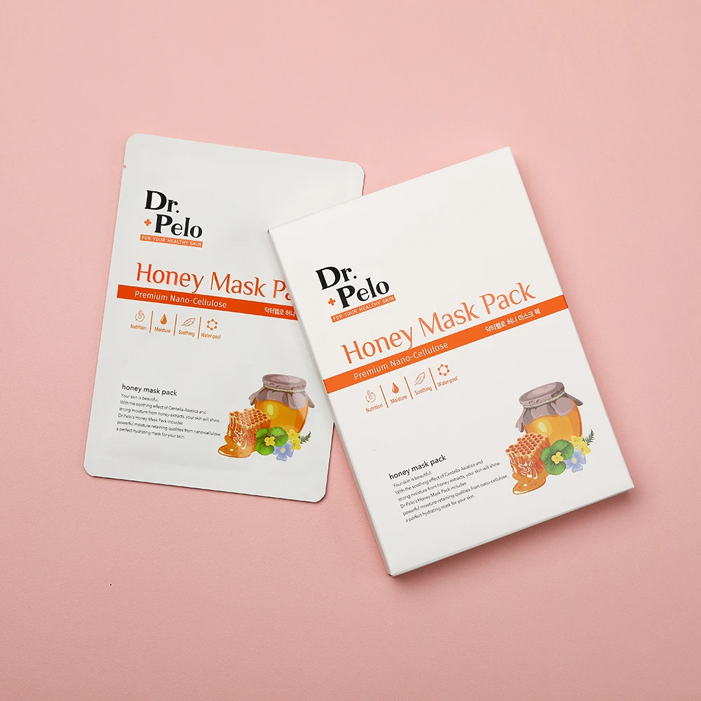 [Dr. Pelo] Korea Cosmetics Soothing Glycerin Facial mask pack moisturizing lightening hydrating skincare face sheet