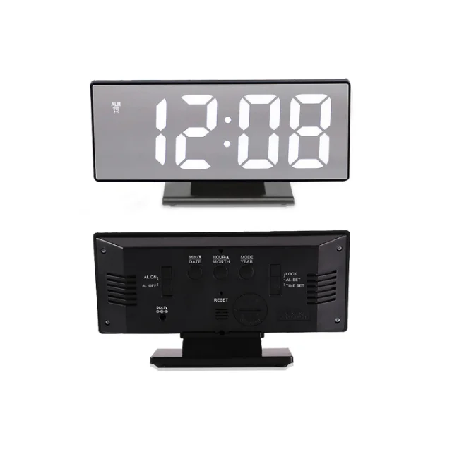 Digital LED Clock design for Home Office Modern Electronic LED Alarm Clock