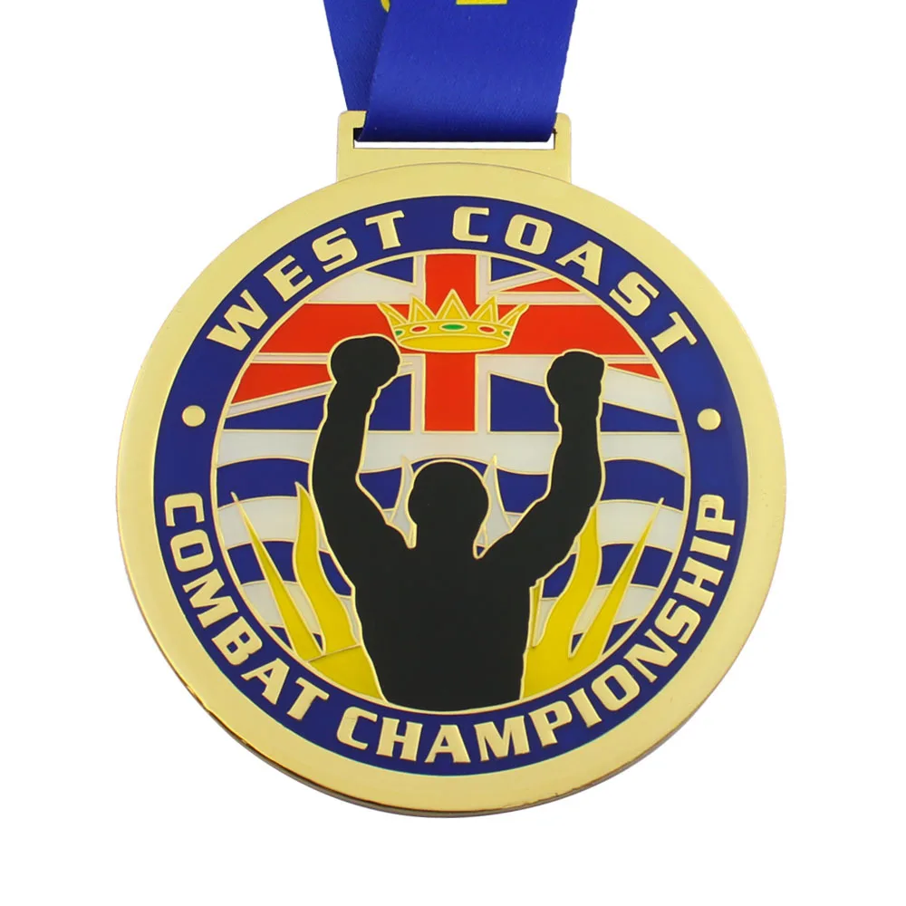 Personalized Custom Templar Name Place Long Printed Clip Shelve Angels Simplicity Picture Body building Martial Dongguan Medal