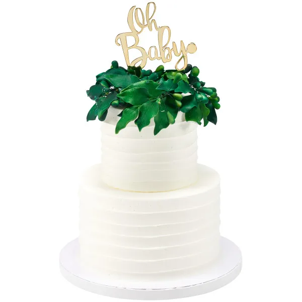 
Oh Baby Candle Holder 12/PKG Cake Decoration pic,plac,layon 