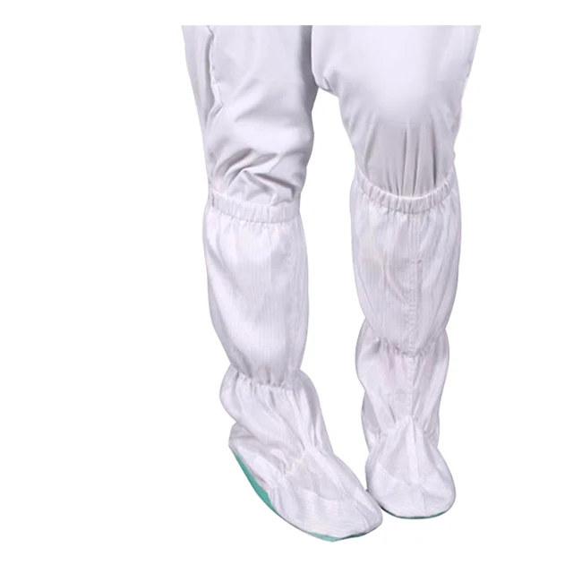 
Safety Cleanroom High Booties ESD Boots Cover for Industrial / Lab / Pharmaceutical Usage (SR) 