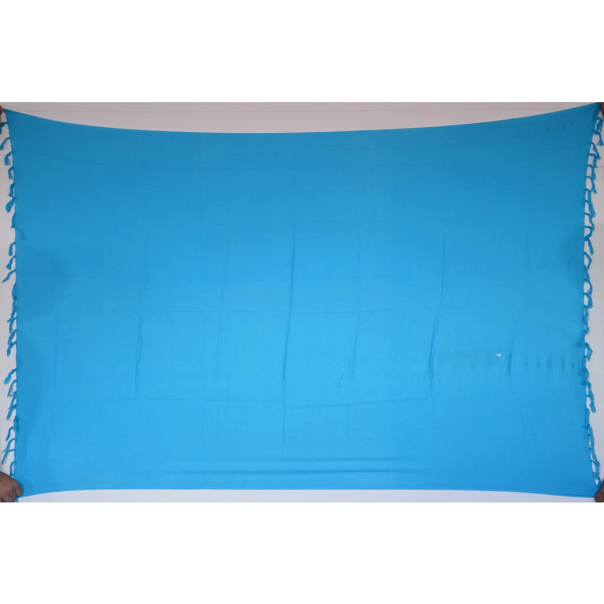 Hawaiian Sarong Pareo Plain Color 100% Rayon Wholesale Custom Bali Manufacturer Beachwear Cover Up PL001-013R2