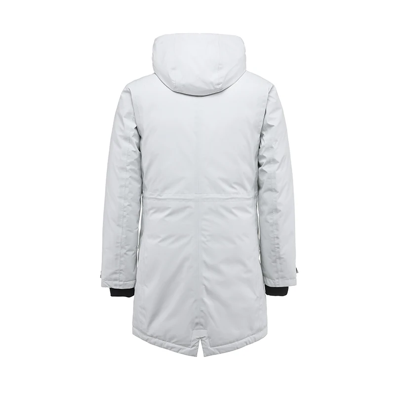 Индивидуальное Женское зимнее пуховое пальто с капюшоном стеганая парка средней длины куртка