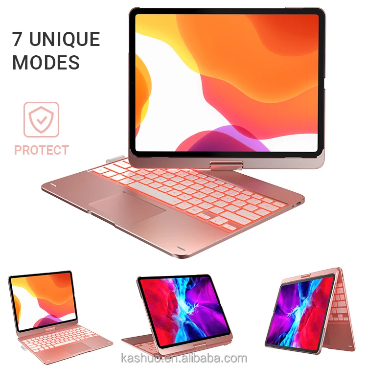 
US warehouse Keyboard Led Magic Case Tablet Keyboard for iPad Pro 129 