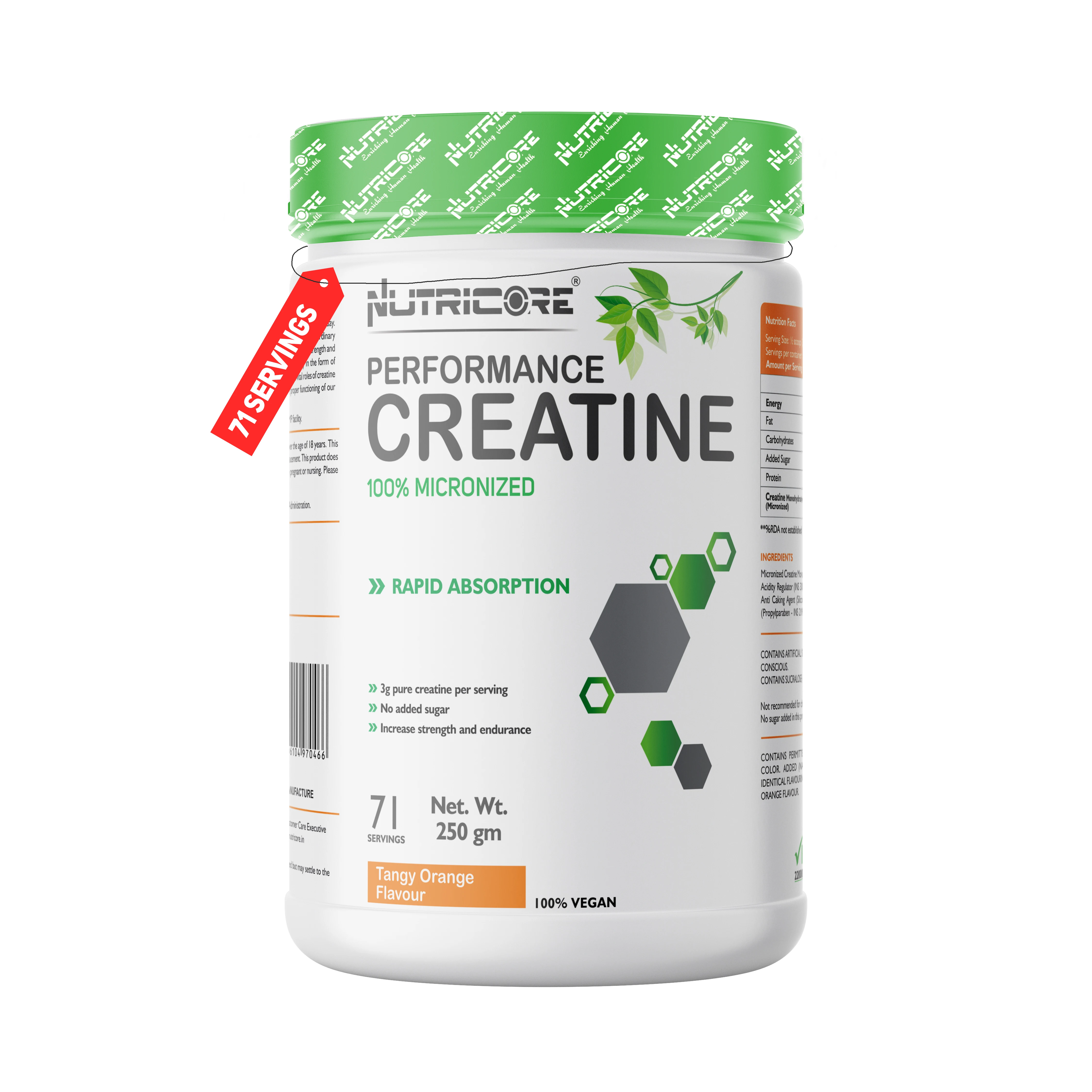 Оптовая продажа, оптимальное питание, оранжевый Креатин, добавка